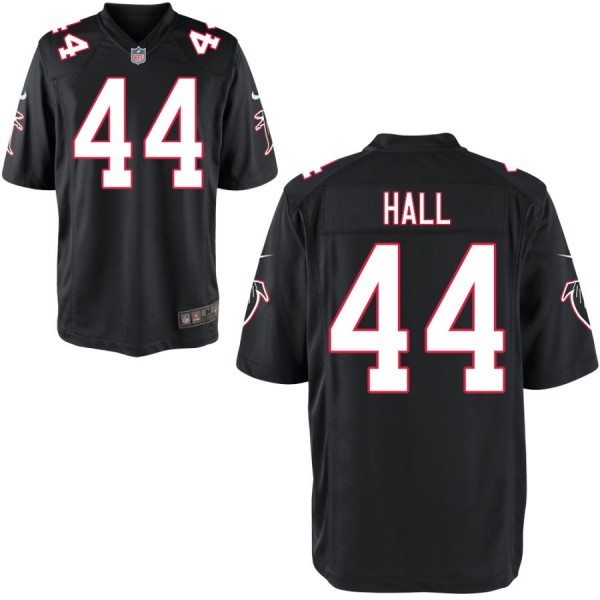 Youth Atlanta Falcons Nike Black Alternate Game Jersey HALL#44