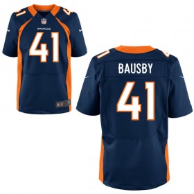Men's Denver Broncos Nike Navy Blue Elite Jersey BAUSBY#41