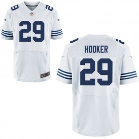 Mens Indianapolis Colts Nike White Alternate Elite Jersey HOOKER#29