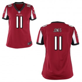 Women's Atlanta Falcons Nike Red Game Jersey JONES#11
