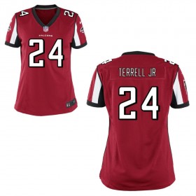 Women's Atlanta Falcons Nike Red Game Jersey TERRELL JR#24