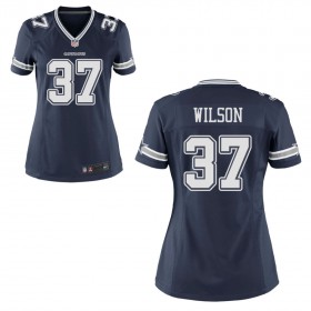 Women's Dallas Cowboys Nike Navy Jersey WILSON#37