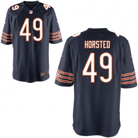Youth Chicago Bears Nike Navy Game Jersey HORSTED#49