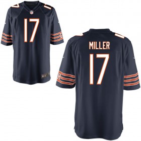 Youth Chicago Bears Nike Navy Game Jersey MILLER#17
