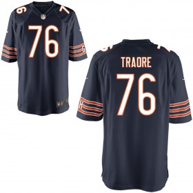 Youth Chicago Bears Nike Navy Game Jersey TRAORE#76