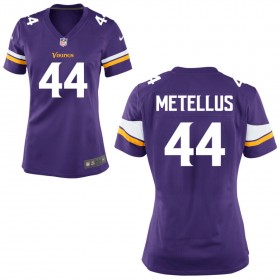 Women's Minnesota Vikings Nike Purple Game Jersey METELLUS#44