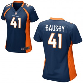 Women's Denver Broncos Nike Navy Blue Game Jersey BAUSBY#41