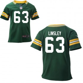 Nike Toddler Green Bay Packers Team Color Game Jersey LINSLEY#63