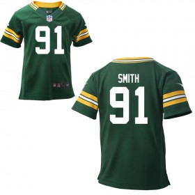 Nike Toddler Green Bay Packers Team Color Game Jersey SMITH#91
