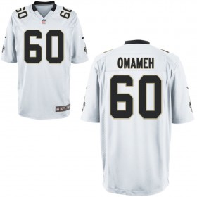 Nike Men's New Orleans Saints Game White Jersey OMAMEH#60