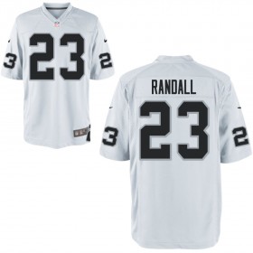 Nike Men's Las Vegas Raiders Game White Jersey RANDALL#23