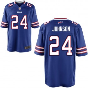 Men's Buffalo Bills Nike Royal Game Jersey JOHNSON#24