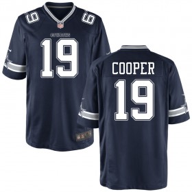 Men's Dallas Cowboys Nike Navy Game Jersey COOPER#19