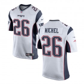 Nike Men's New England Patriots Game Away Jersey MICHEL#26