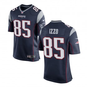 Men's New England Patriots Nike Navy Game Jersey IZZO#85
