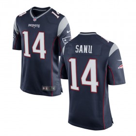 Men's New England Patriots Nike Navy Game Jersey SANU#14