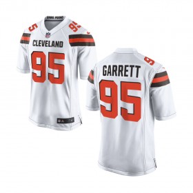 Nike Cleveland Browns Youth White Game Jersey GARRETT#95