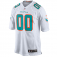Miami Dolphins Custom Youth White  Jersey 21/22
