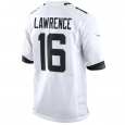 Men's Jacksonville Jaguars Trevor Lawrence#16 White  Alternate  Game Jersey